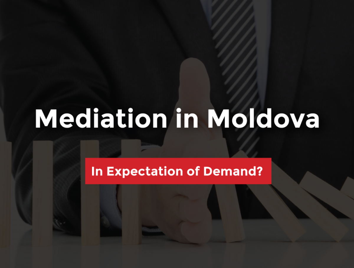 Mediation in Moldova: In Expectation of Demand?