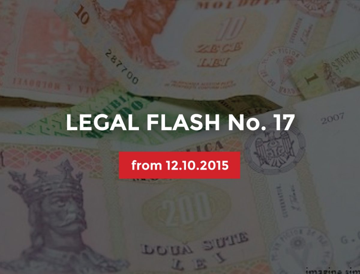 Legal Flash No 17 of 12 October 2015