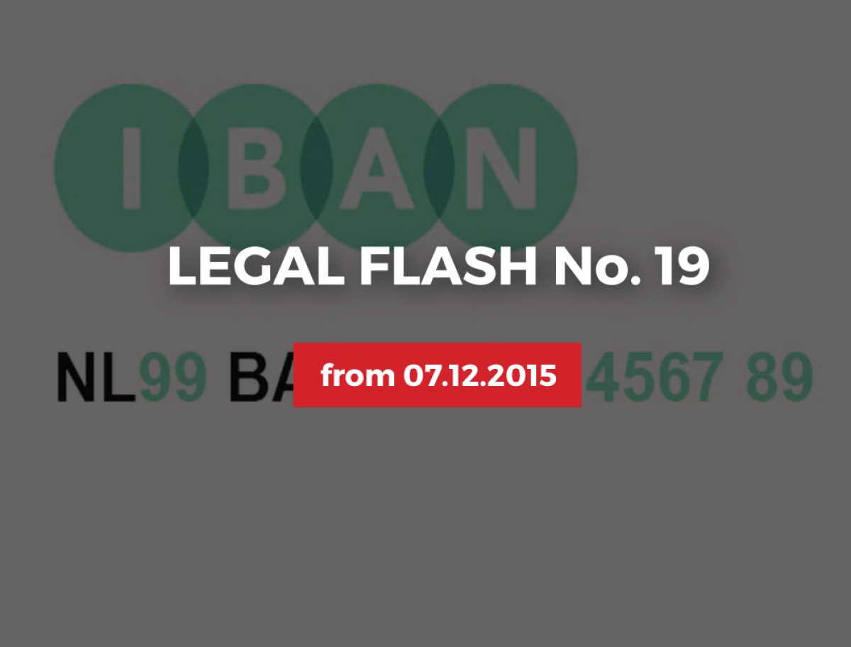 Legal Flash No 19 of 7 December 2015
