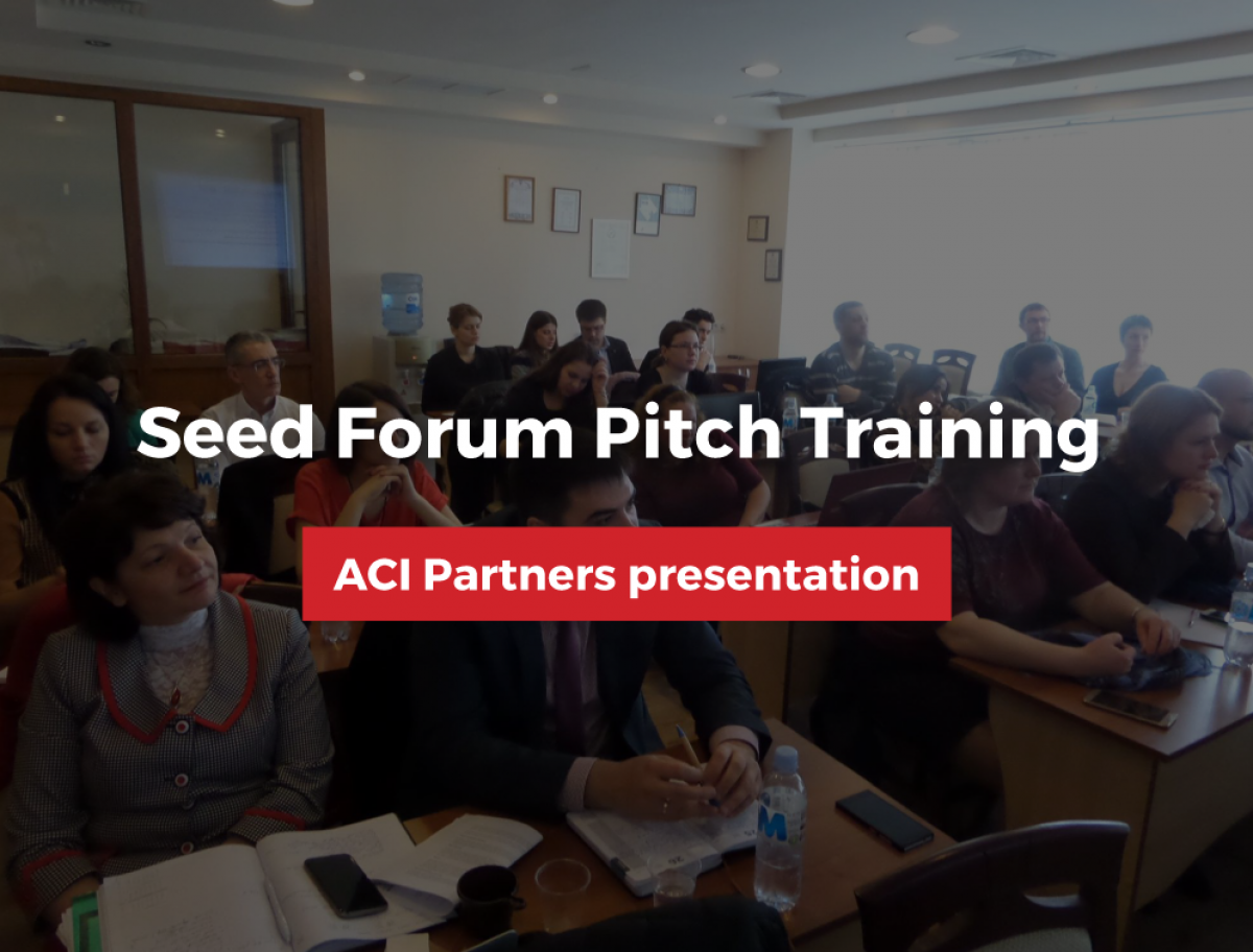 ACI Partners contributes to Seed Forum Pitch Training