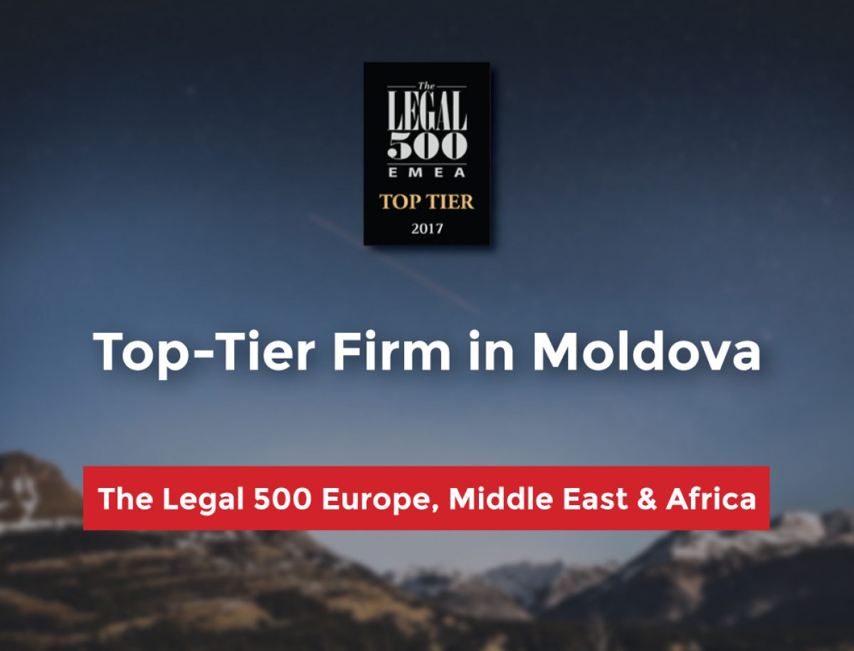 ACI Partners Recommended as a Top-Tier Firm in Moldova