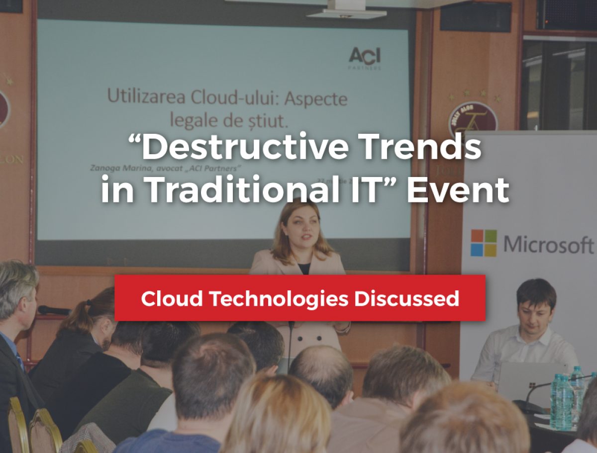 “Destructive Trends in Traditional IT” Event