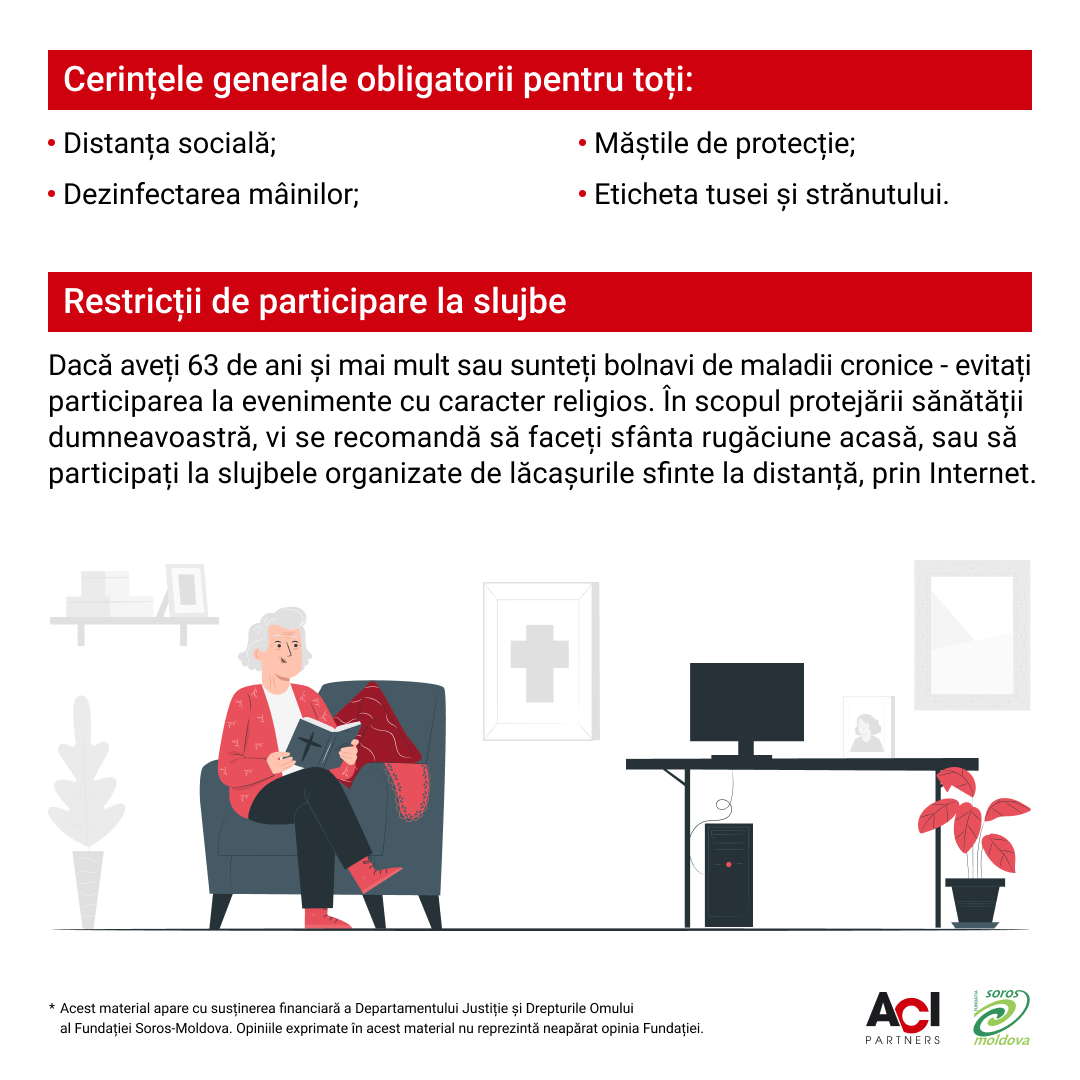 Cerințe generale pentru toți și restricții