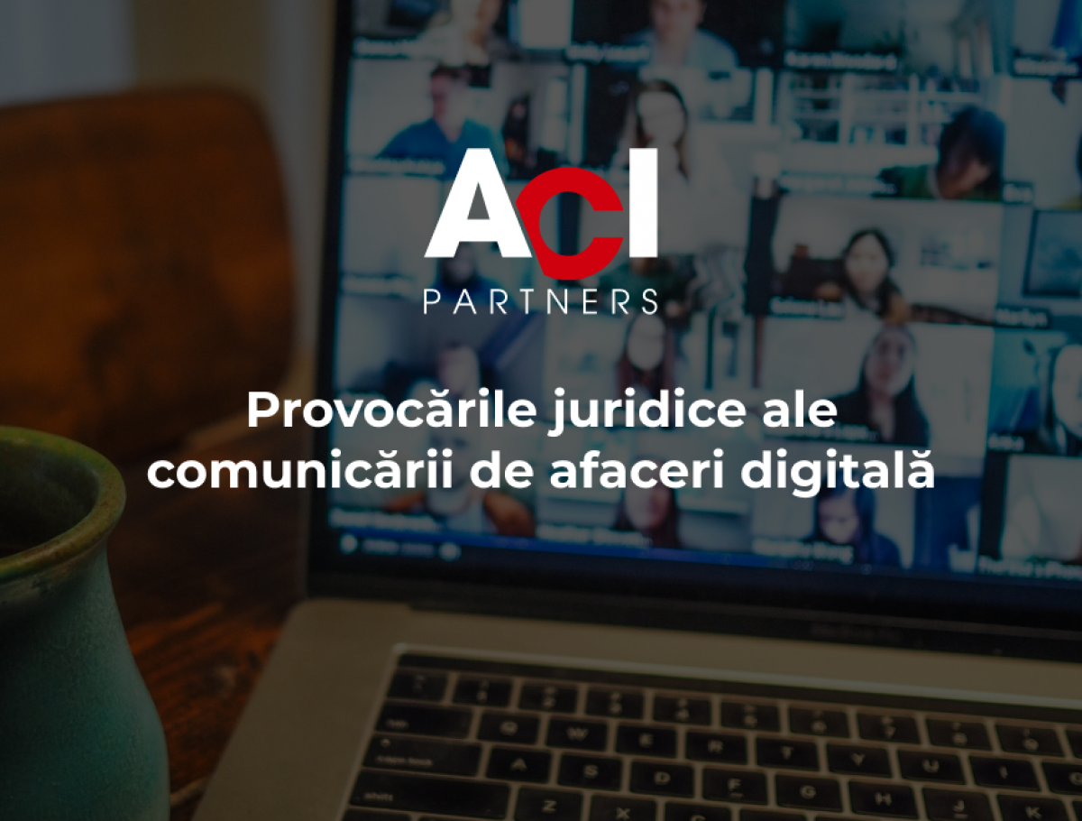 Provocările juridice ale comunicării de afaceri digitală